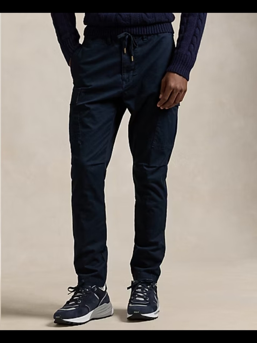 Stretch Slim Fit Twill Cargo Pant Polo Ralph Lauren